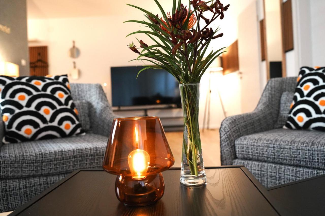 Apartamento Paderborn-Oase Mit Kamin-Balkon-Stilvolles Zuhause-Self Check-Parkplatz Exterior foto
